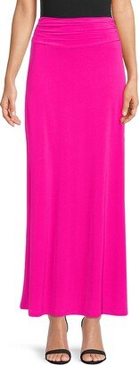 Renee C. Solid Maxi Skirt