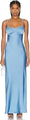 Elen Maxi Dress in Blue