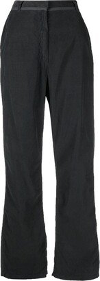 High-Waisted Panelled Trousers-AA