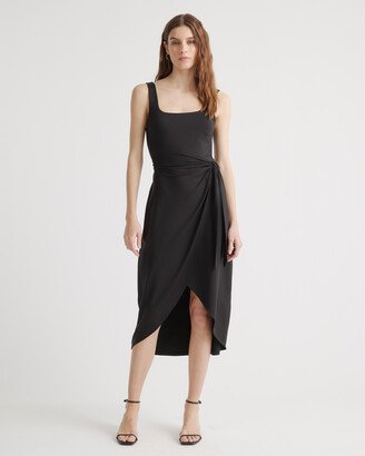 Tencel Jersey Side Tie Dress