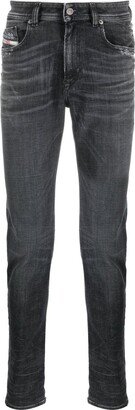 Grey Stretch-cotton Jeans