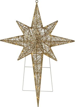 Northlight 36In Led Lighted Gold Star Of Bethlehem Outdoor Christmas Star