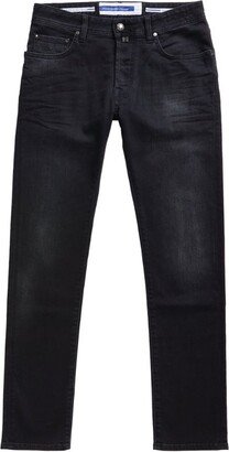 High-Rise Slim Jeans-AA