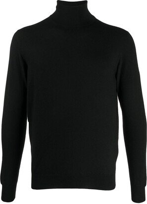 Black cashmere sweater-AF