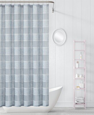 Megan Striped Shower Curtain, 70 W x 72 L