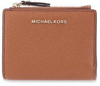 Wallet With Logo - Brown-AC