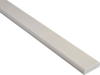 Custom Cut Gray Engineered Stone Saddle Threshold Length