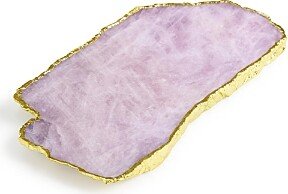 Gauri Kohli Dazzle Rose Quartz Cheese Board-AB