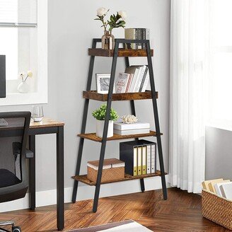 Javlergo 4-tier Ladder Shelf Bookshelves Plant Display Shelves