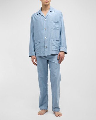 Men's Cotton-Cashmere Pajama Set