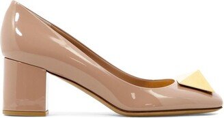 Garavani Maxi Stud Square Toe Pumps-AA