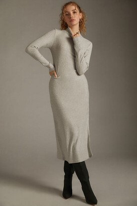 Daily Practice by Anthropologie Turtleneck Side-Slit Dress