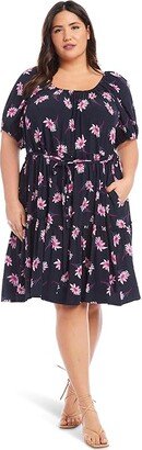 Size Tiered Short Dress (Daisy) Women's Dress