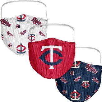 Minnesota Twins 3-Pk. Face Mask