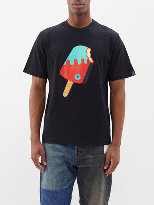 Popsicle-print Cotton-jersey T-shirt