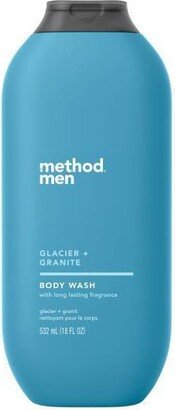 Men's Body Wash - Glacier + Granite - 18 fl oz