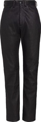 Maddie High-Rise Leather Pants