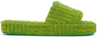 Green Resort Sponge Slides