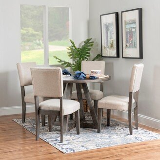 Barclay 5-piece Grey Farmhouse Dining Set