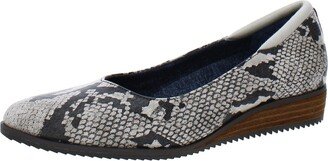 Dr. Scholl's Shoes Kendall Womens Round Toe Slip On Wedge Heels