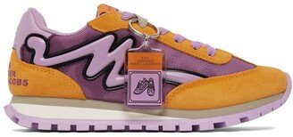 Purple & Orange 'The Jogger' Sneakers