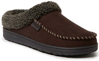 Men's Brendan Microsuede Moc Toe Clog Slippers