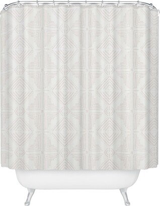 Schatzi Nora Tile Shower Curtain