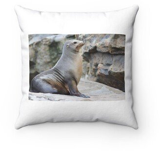 Sea Lion Pillow - Throw Custom Cover Gift Idea Room Decor