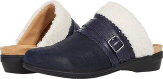 Nottingham Clog (Dark Navy) Women's Shoes