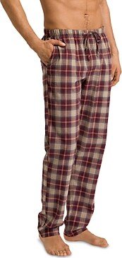 Cozy Comfort Check Print Pajama Pants