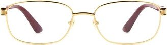 Oval Frame Glasses-CA