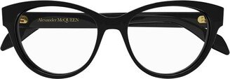 Cat-Eye Frame Glasses-CN