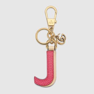 Letter J keychain