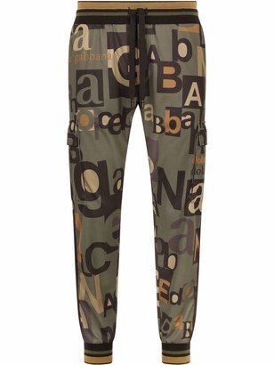 Logo-Print Track Pants-AI