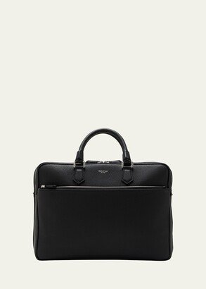 Men's Leather Double Briefcase