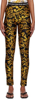 Black Sketch Couture Leggings