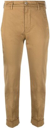 Cropped Skinny-Fit Trousers-AA