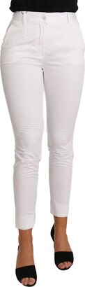 White Dress Women'ss Slim Skinny Women's Pant