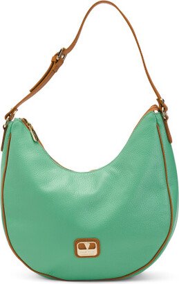 TJMAXX Leather Hobo-AB