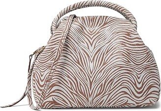 Darling (Ginger Zebra Print) Handbags