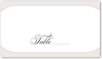 Wedding Place Cards: Elegant Essence Wedding Place Card, Gray, Placecard, Matte, Signature Smooth Cardstock