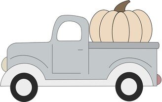 Truck With Pumpkin Cookie Cutter