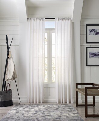 Lina Sheer Curtain 3 in 1 Single Curtain Panel, 50