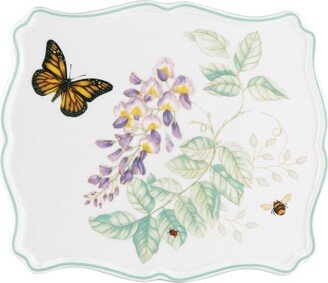 Butterfly Meadow Kitchen Trivet, Created for Macy's - White Body W/pastel Floral And Botanical