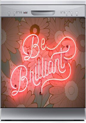 Be Brilliant Neon Magnet