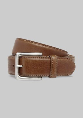 Men's Leather Dress Belt - Long