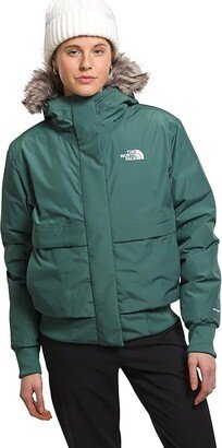 Arctic Bomber (Dark Sage) Women's Clothing