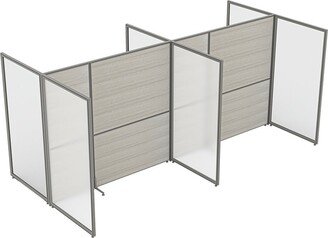 Skutchi Designs, Inc. Modern Office Partition 4 Person Freestanding Office Cubicles 12x6x65H - 6X6