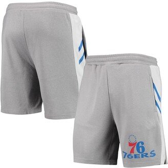 Men's Concepts Sport Gray Philadelphia 76ers Stature Shorts