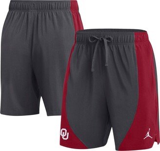 Men's Charcoal Oklahoma Sooners Performance Practice Shorts